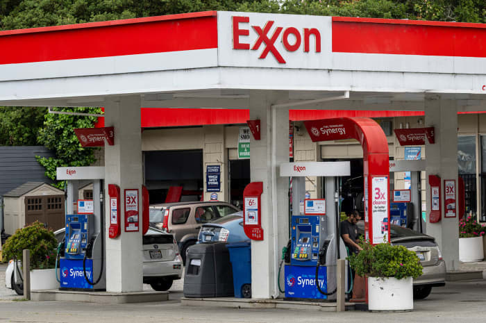 Exxon Mobil CEO Darren Woods is positioning the company to operate profitably for “decades to come.” 