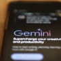 Gemini Ai is seen on a phone.