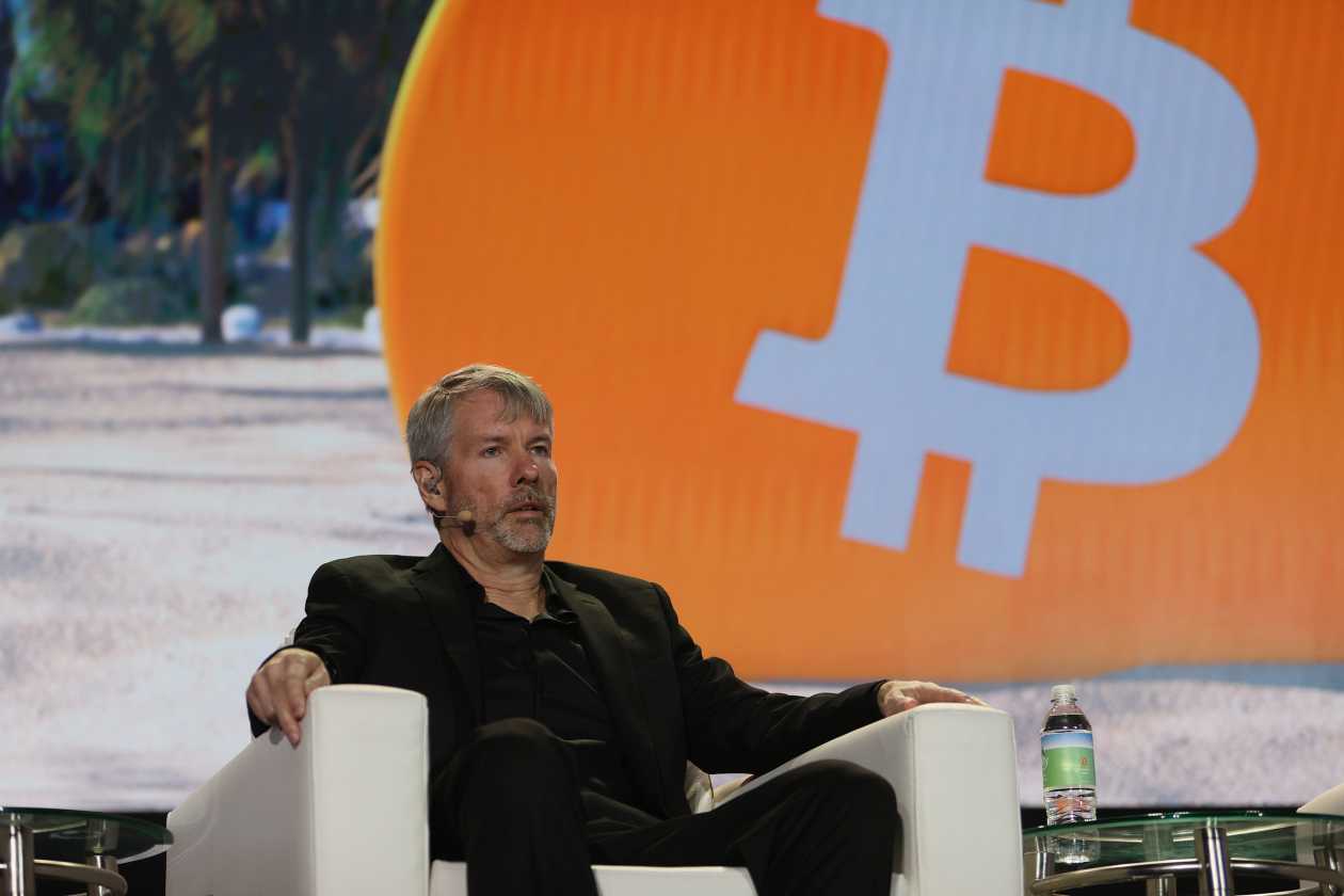 Michael Saylor, currently MicroStrategy's executive chairman and formerly its CEO, had the company adopt bitcoin as its primary treasury reserve asset in 2020, and has been buying bitcoin ever since.