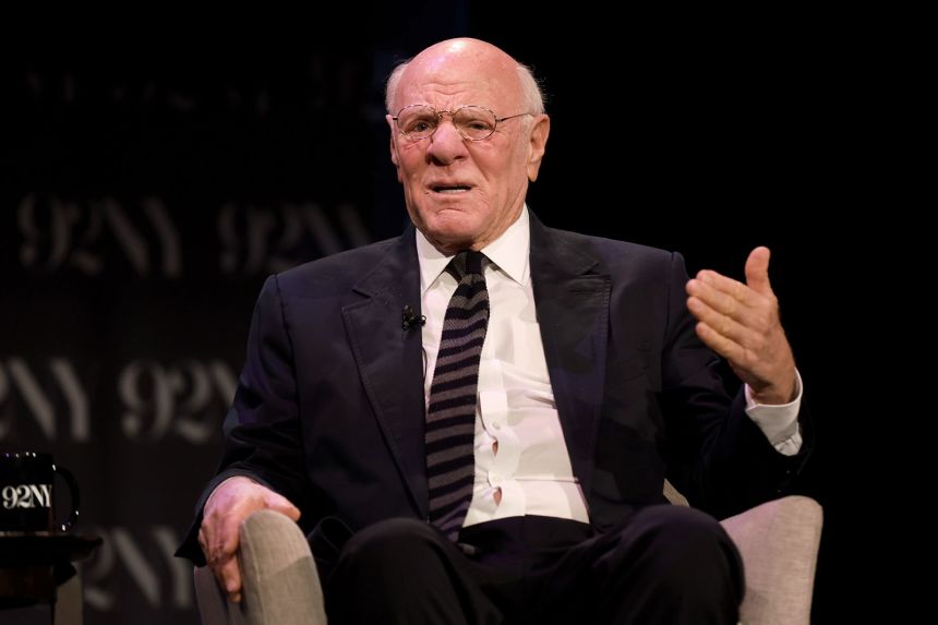 Barry Diller attends a conversation with Anderson Cooper at 92NY in New York City, on May 20, 2025.