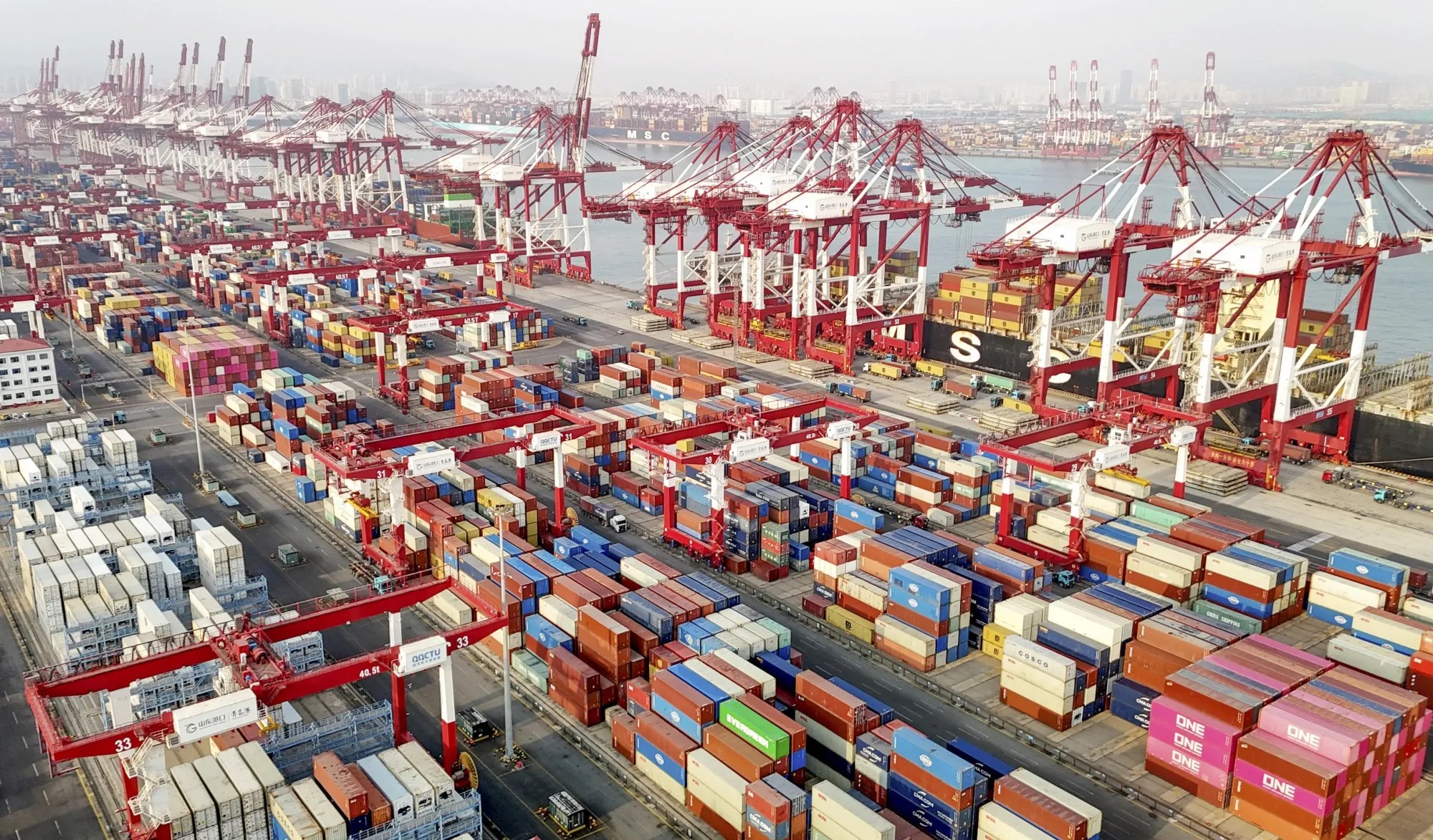 China is still an export powerhouse.