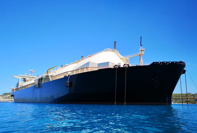 An LNG shipper.