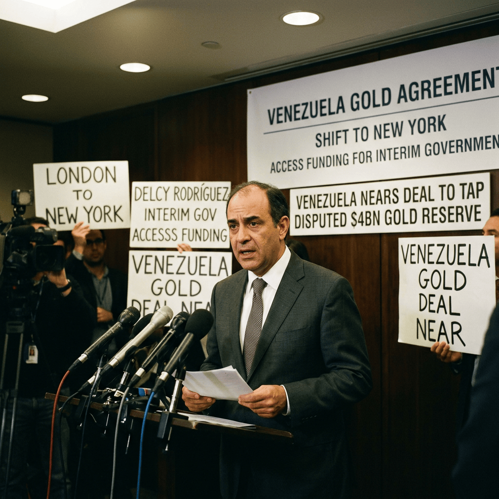 Venezuela gold reserve agreement