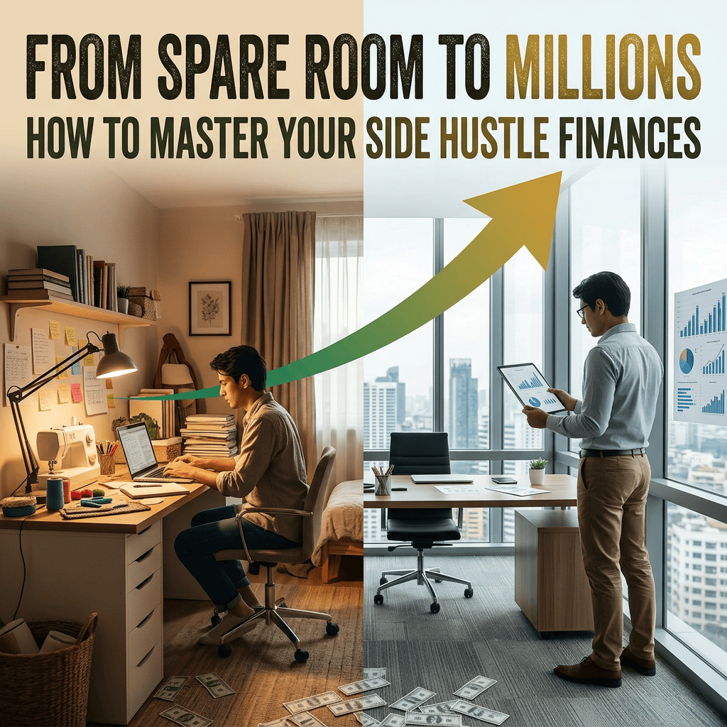 From spare room to millions: How to master your side hustle finances